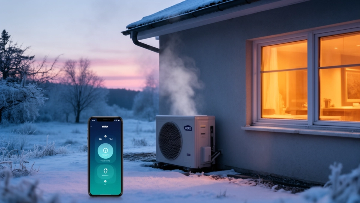 aplikacja do pompy ciepła york