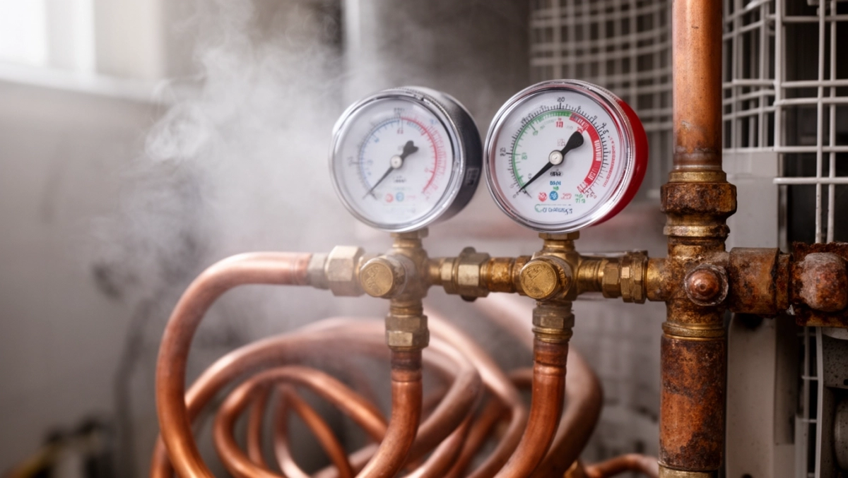 Jakie ciśnienie czynnika w pompie ciepła