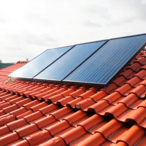 Montaż kolektorów słonecznych na dachu