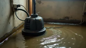 Pompa do zbierania wody z posadzki